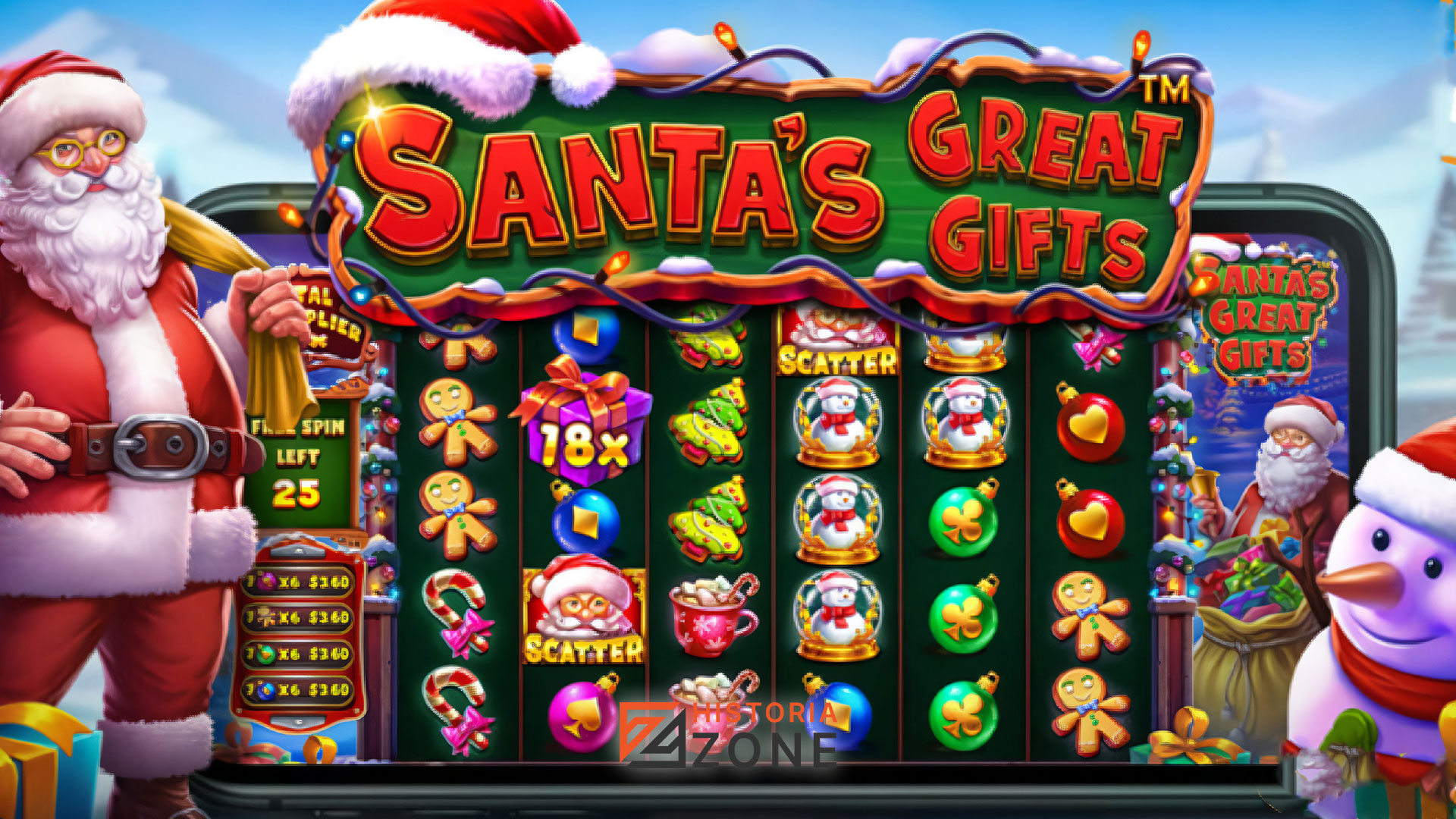 Santa Claus dan Keajaiban Slot Santa's Great Gifts