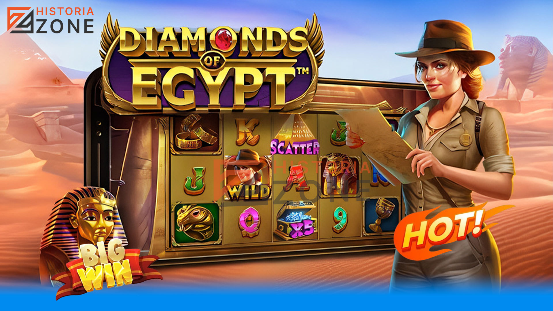 Diamonds of Egypt: Slot Seru dengan Tema Mesir yang Memukau