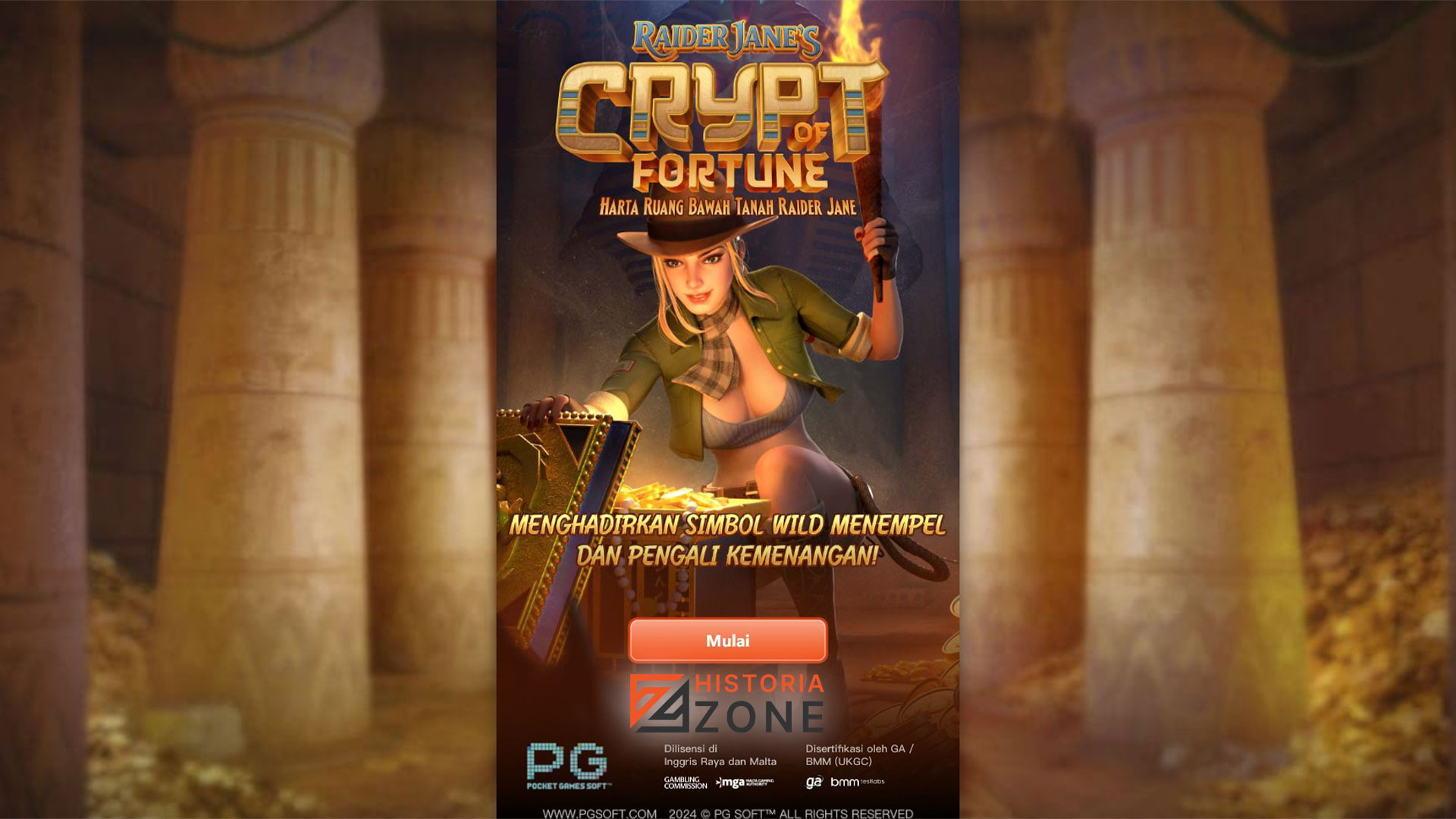 Raider Jane Crypt of Fortune: Cara Max Win