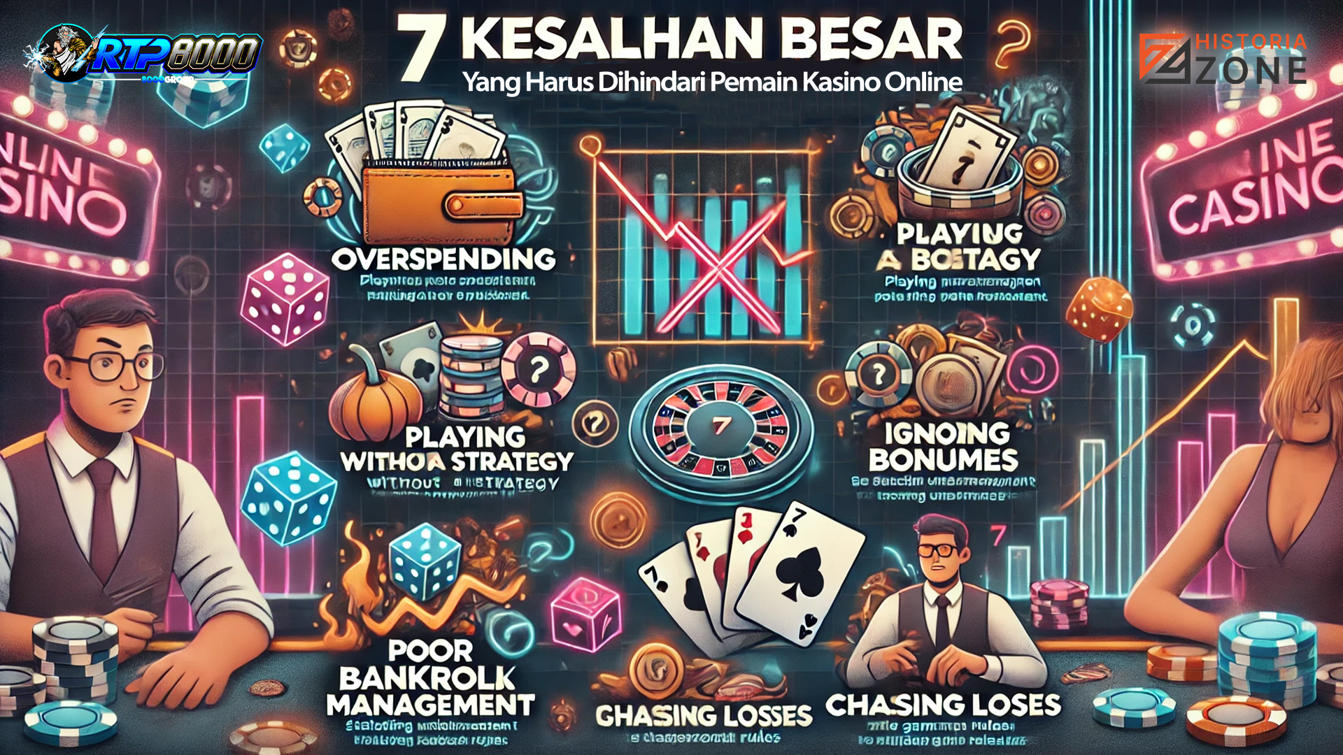 7 Kesalahan Besar yang Harus Dihindari Pemain Kasino Online