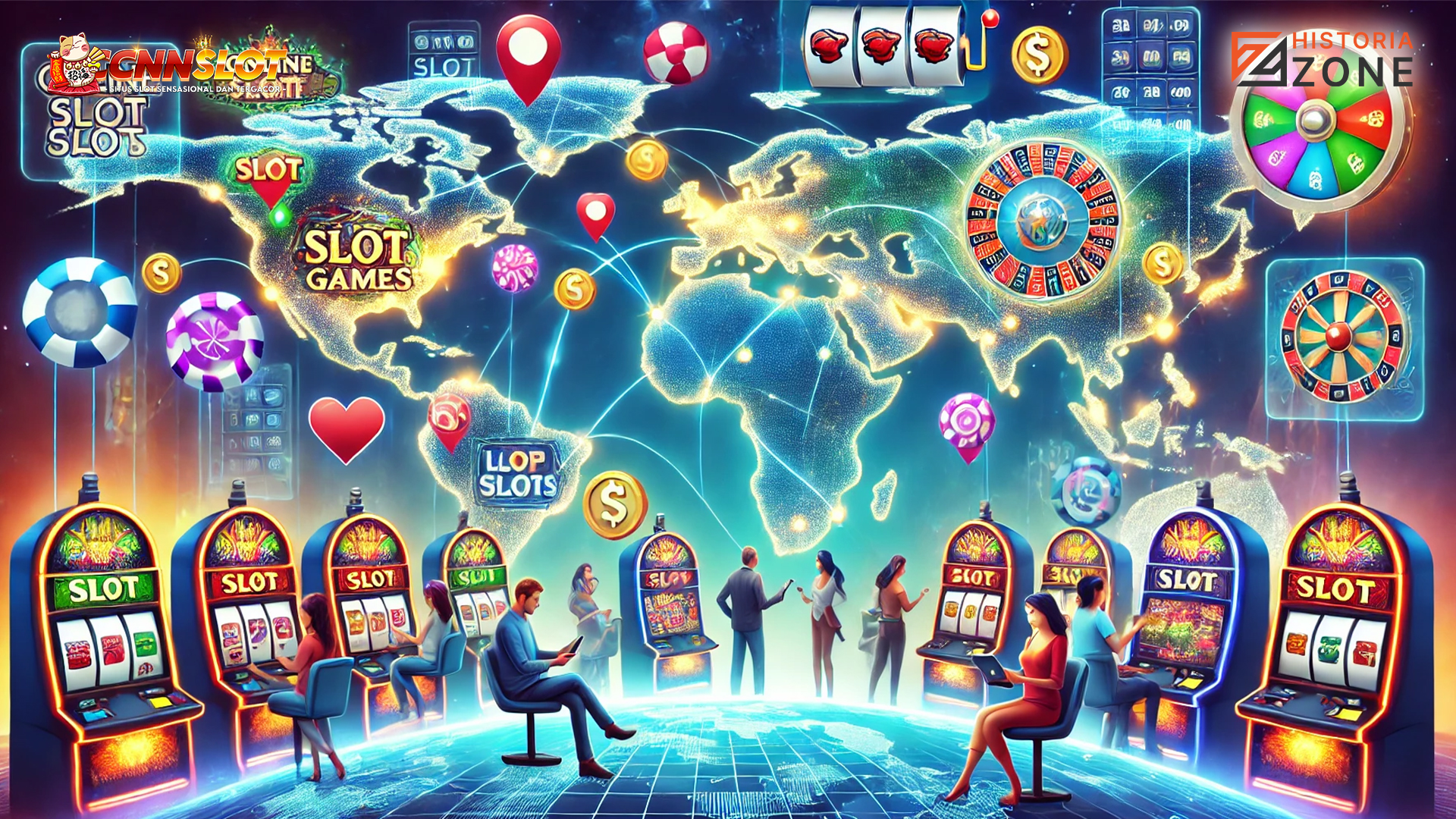 Slot Online Teratas: Negara dengan Pemain Paling Aktif