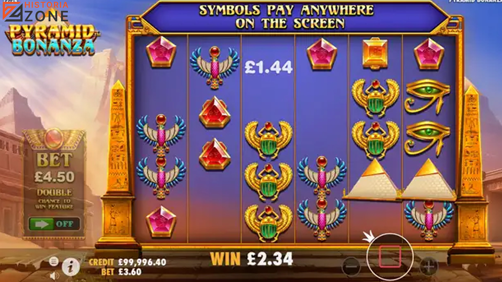 Putaran Gratis Seru dan Menang di Slot Pyramid Bonanza