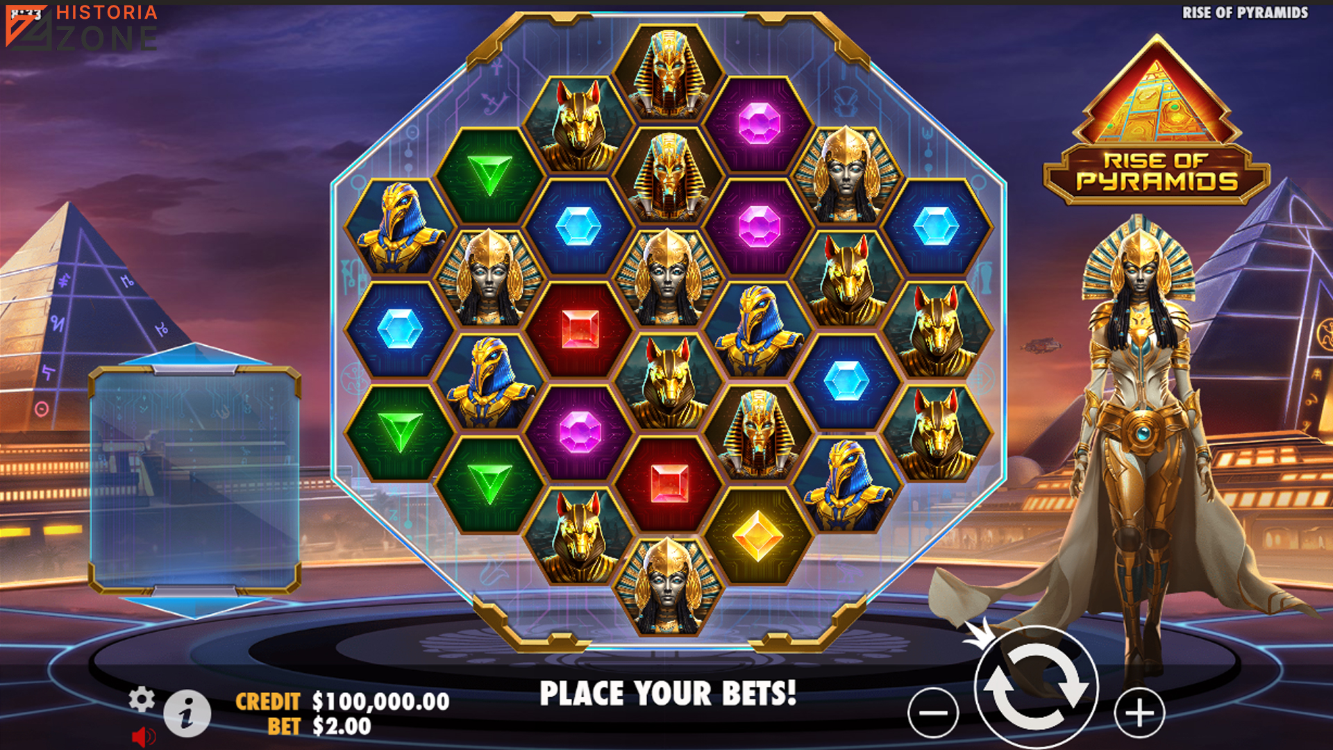 Rise of Pyramids: Slot Mesir Kuno dengan Hadiah Menggiurkan