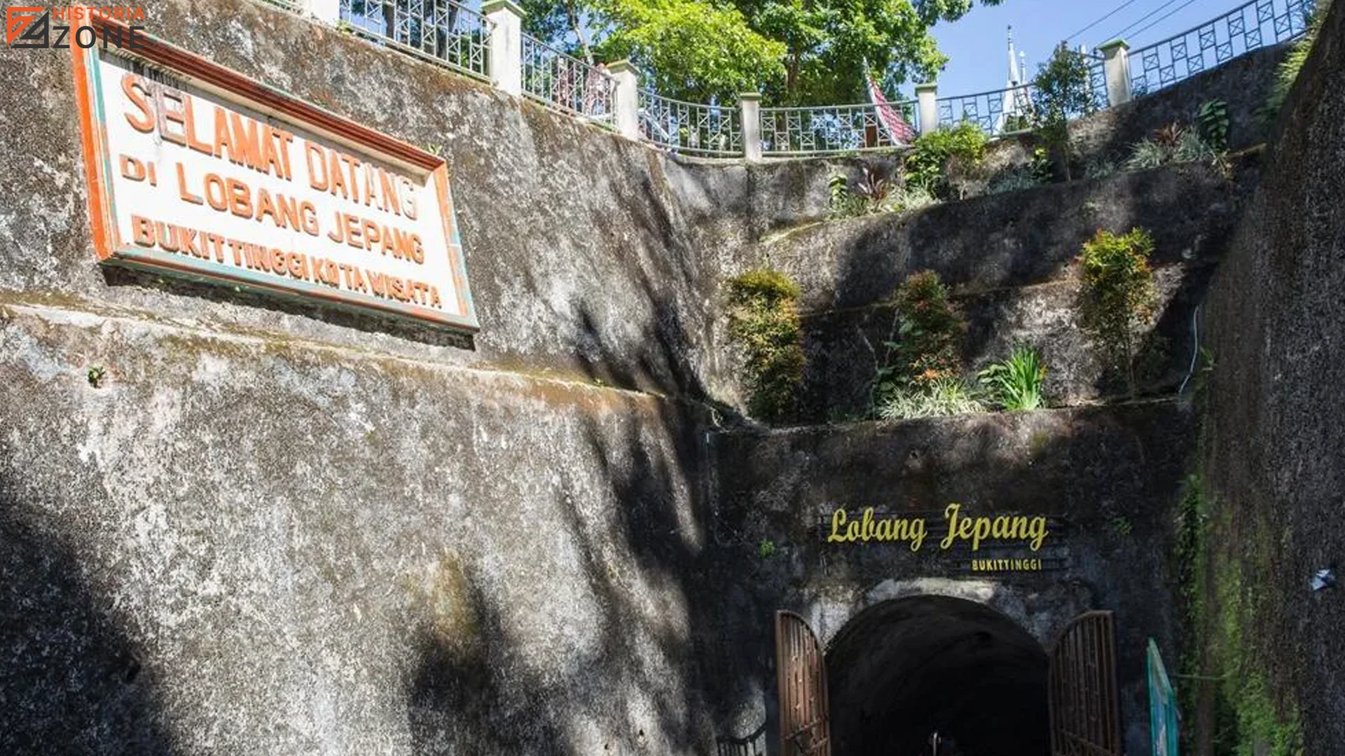 Wisata Sejarah Bukittinggi Lobang Kepang