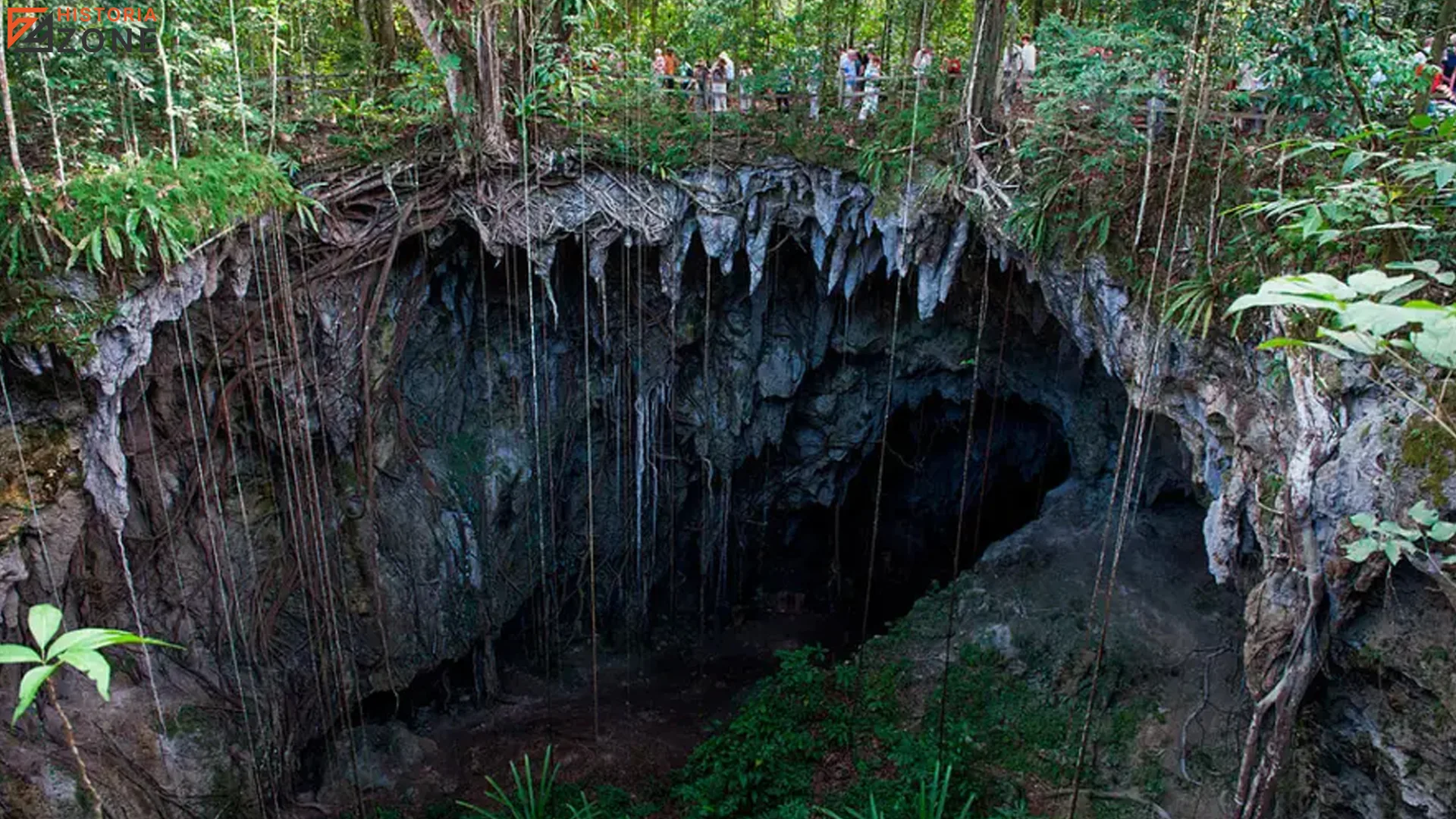Goa Jepang Biak Numfor Peninggalan Perang Dunia II di Papua Dengan Lorong Batu Alami Dan Suasana Hutan Tropis